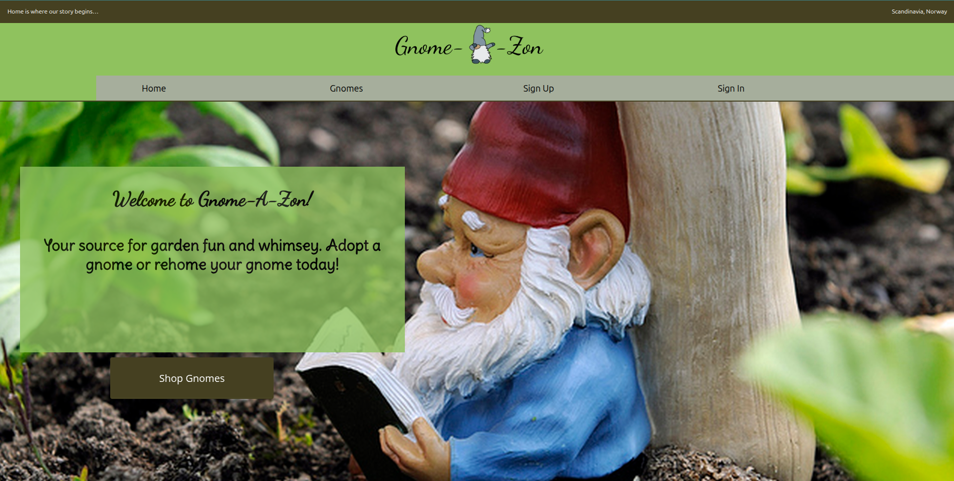 Gnome-a-zon